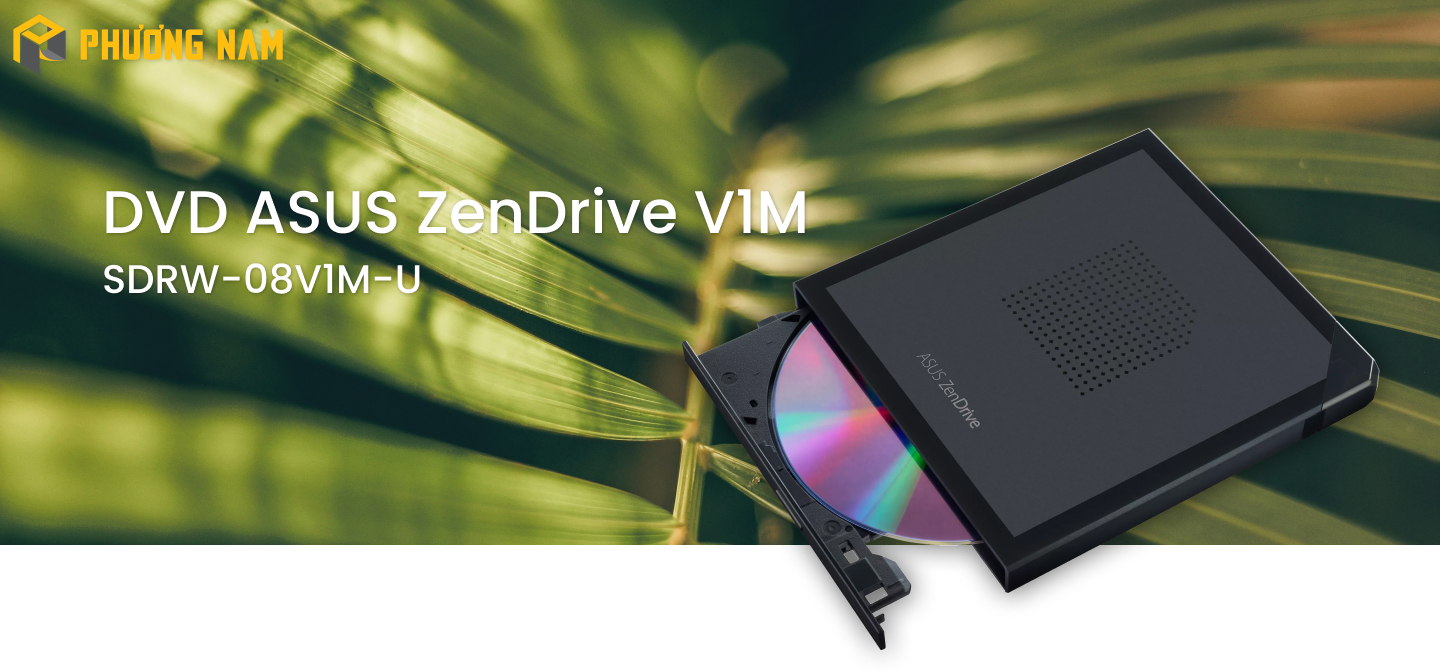 Ổ đĩa DVD RW lắp ngoài ASUS ZenDrive V1M SDRW-08V1M-U