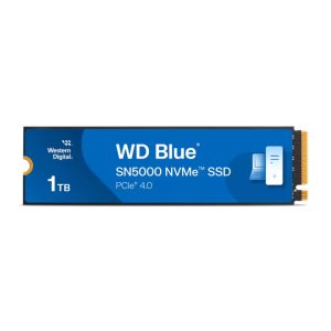 SSD WD Blue 1TB SN5000 NVMe M.2 PCIe Gen4x4 WDS100T4B0E