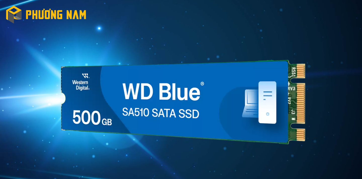 SSD WD Blue SA510 500GB M.2 2280 SATA WDS500G3B0B