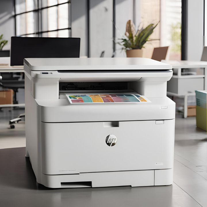 Máy in HP Color LaserJet Pro M454DW bảo mật mã PIN