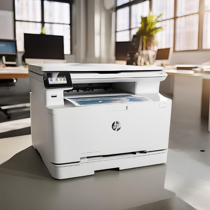 Máy in HP Color LaserJet Pro M454DW kết nối WiFi