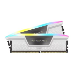 Ram PC Corsair Vengeance RGB CMH64GX5M2B5200C40W 64GB (2x32GB) DDR5 5200MHz