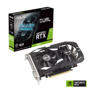 Card màn hình ASUS Dual GeForce RTX 3050 6GB GDDR6 (DUAl-RTX3050-6G)