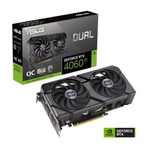 Card màn hình ASUS Dual GeForce RTX 4060 Ti EVO OC Edition 8GB GDDR6 (DUAL-RTX4060TI-O8G-EVO)