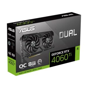 Card màn hình ASUS Dual GeForce RTX 4060 Ti EVO OC Edition 8GB GDDR6 (DUAL-RTX4060TI-O8G-EVO)