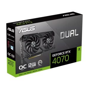 Card Màn Hình ASUS Dual GeForce RTX 4070 EVO OC Edition 12GB GDDR6X (DUAL-RTX4070-O12G-EVO)