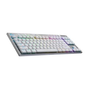 Bàn phím cơ không dây Logitech G915 X LIGHTSPEED TKL (Đen/ Trắng)