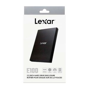 Box ổ cứng 2.5" Lexar E100 LPAE100-RNNNG USB 3.2 (Màu đen)