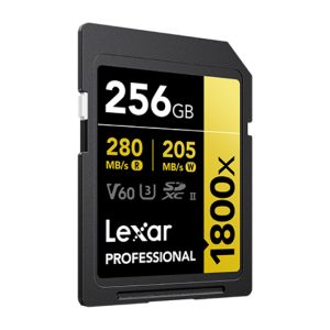 Thẻ nhớ SDXC 256GB Lexar Professional 1800x LSD1800256G-BNNNG