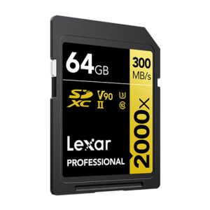 Thẻ nhớ SDXC 64GB Lexar Professional 2000x LSD2000064G-BNNNG