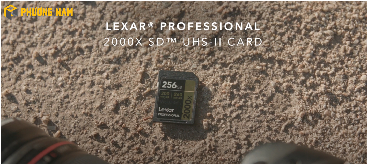 Thẻ nhớ SDXC Lexar 64GB Professional 2000x UHS-II LSD2000064G-BNNNG