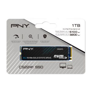 SSD PNY CS2241 1TB M.2 2280 NVMe Gen 4x4 M280CS2241-1TB-CL