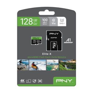 Thẻ nhớ MicroSDXC 128GB PNY Elite-X Class 10 UHS-I U3 P-SDU128U3WX-GE