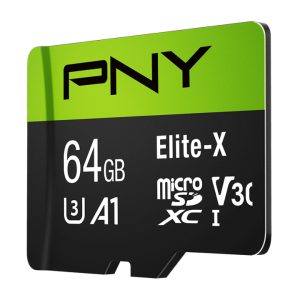 Thẻ nhớ MicroSDXC 64GB PNY Elite-X Class 10 UHS-I U30 P-SDU64GU3100EX-GE