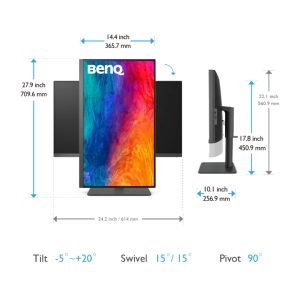 Màn hình BenQ PD2705U 27″ 4K IPS 60Hz