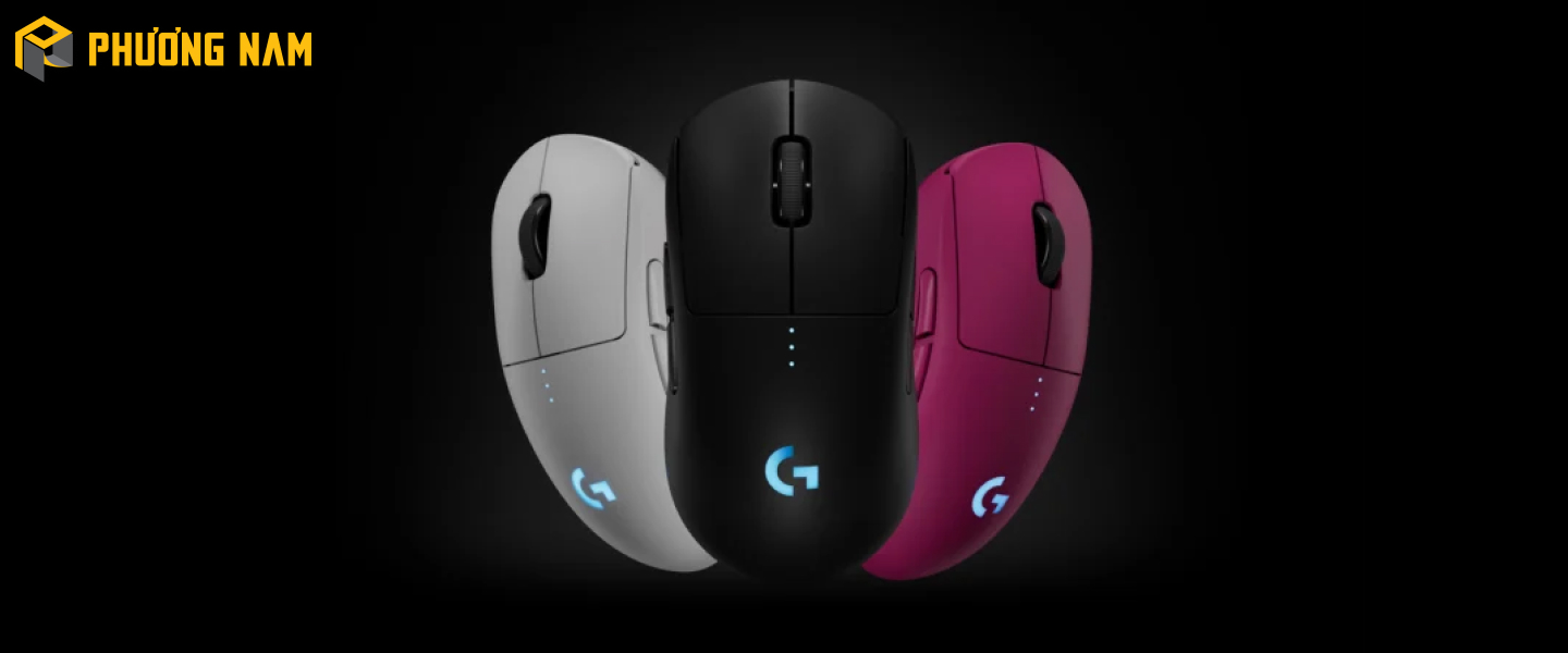 Chuột Gaming không dây Logitech PRO 2 LIGHTSPEED (Đen/ Trắng/ Hồng)