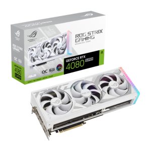 Card màn hình Asus ROG Strix GeForce RTX 4080 SUPER 16GB GDDR6X White OC Edition (ROG-STRIX-RTX4080S-O16G-WHITE)