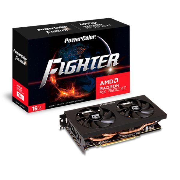 HUGOTECH-RX7600XT 16G-F2