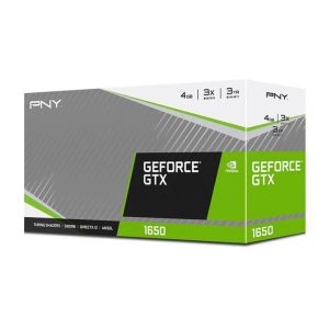 Card màn hình PNY GeForce GTX 1650 4GB VERTO GDDR6 Dual Fan (VCG16514D6DFXPB1)