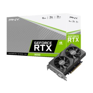 Card màn hình PNY GeForce RTX 3050 6GB Verto Dual Fan (VCG30506DFXPB1)