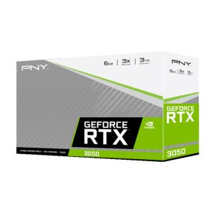 Card màn hình PNY GeForce RTX 3050 6GB Verto Dual Fan (VCG30506DFXPB1)