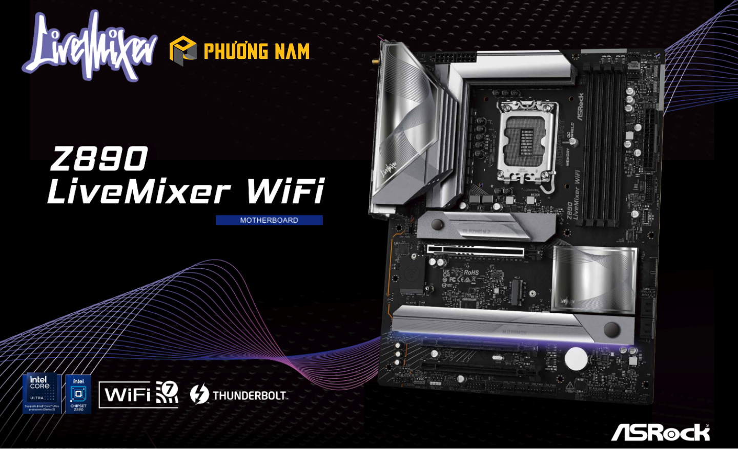 Mainboard ASRock Z890 LiveMixer WiFi