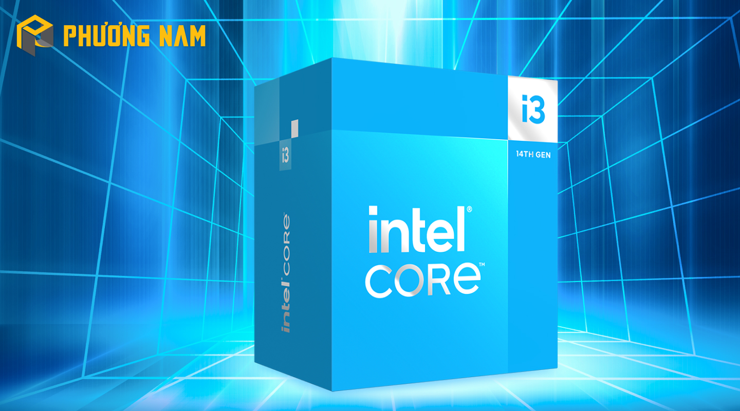 CPU Intel Core i3-14100F (up to 4.7GHz, 4 nhân, 8 luồng, 12MB) – LGA 1700