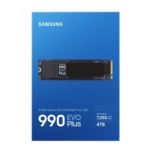 SSD Samsung 990 EVO Plus 4TB M2 NVMe PCIe Gen4x4 /5x2 MZ-V9S4T0BW(4TB)