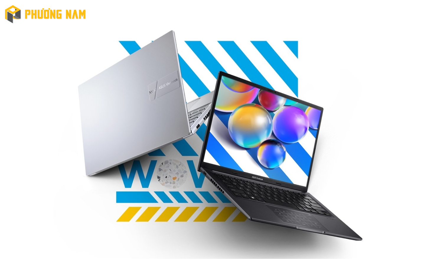 Laptop ASUS Vivobook 14 OLED A1405VA-KM257W (i5-13500H/RAM 16GB/512GB SSD/14" 2.8K OLED/Windows 11 Home) (Đen)