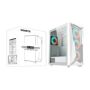 Case GIGABYTE C301 GLASS White C301GW