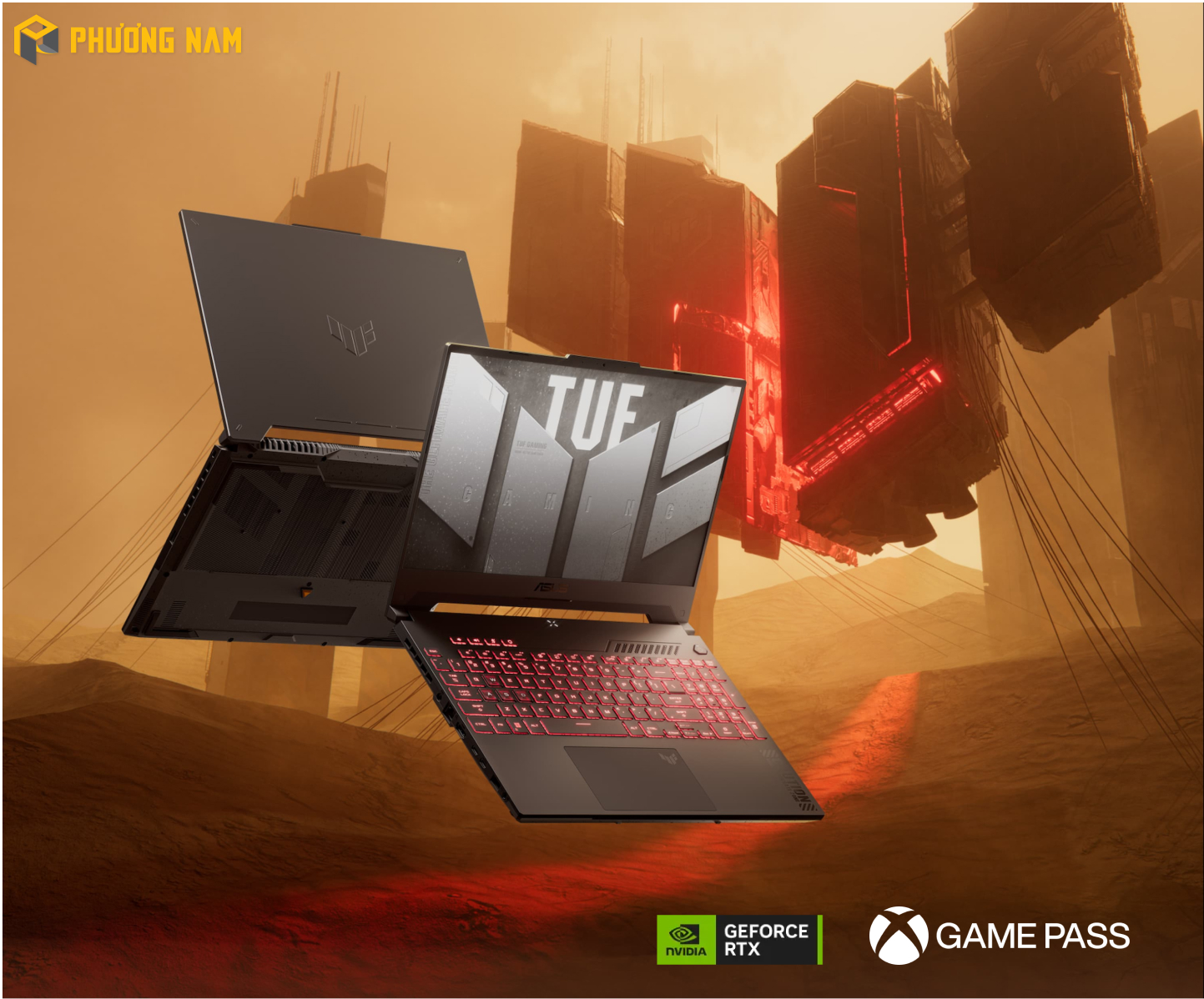 Laptop ASUS TUF Gaming A15 FA507NUR-LP101W (Ryzen7 7435HS/RAM 16GB/512GB SSD/15.6" FHD/Windows 11 Home) (Xám)