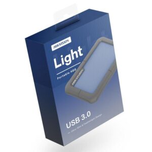 Ổ cứng di động 2.5" HDD 2TB USB 3.0 HIKVISION HS-EHDD-T30(STD)/2T/BLUE/Rubber - Chống sốc