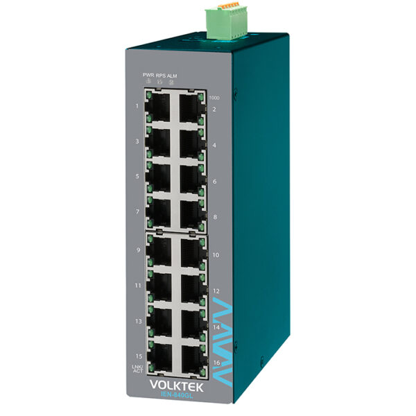 Bộ chuyển mạch công nghiệp VOLKTEK IEN-840GL 16-Port