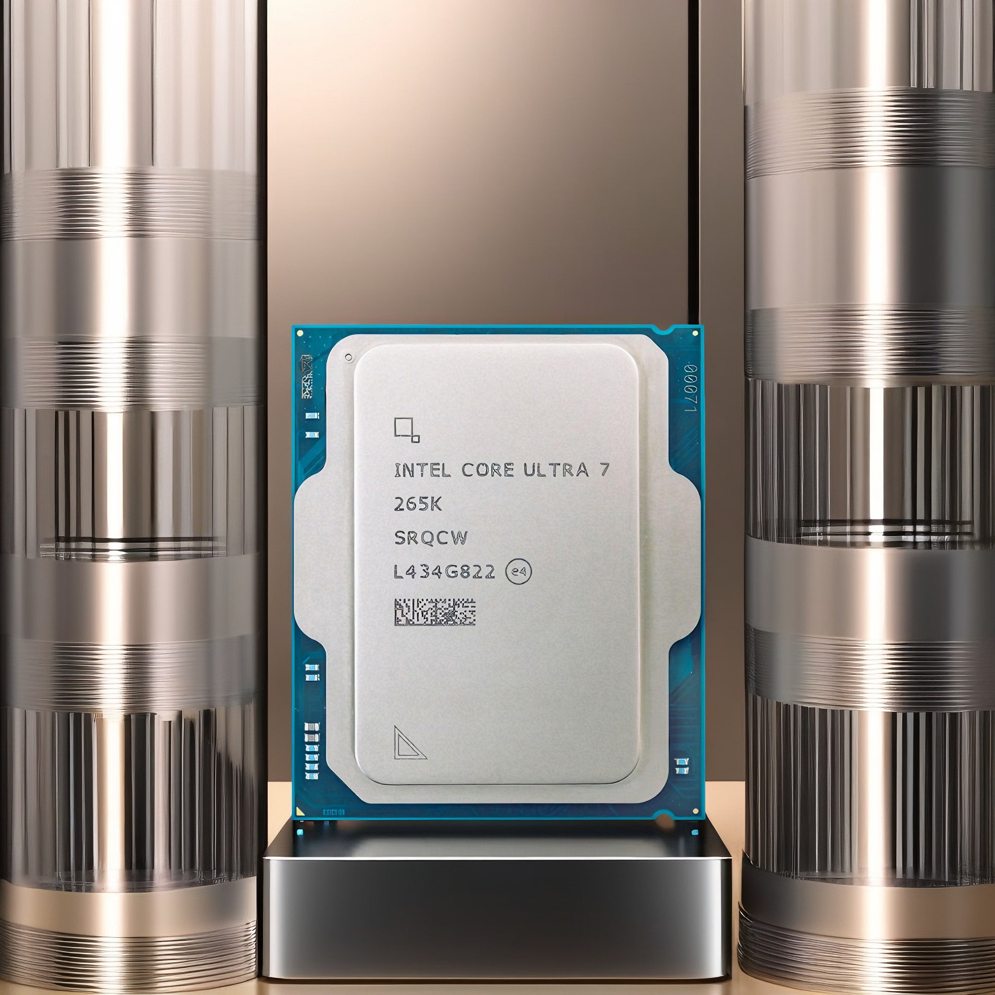 Khả năng ép xung của Intel Core Ultra 7 265K lên đến 5.5 GHz