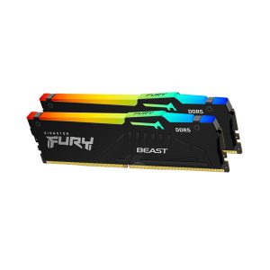 Ram Kingston FURY Beast RGB 32GB (2 x 16GB) DDR5 5200MHz KF552C40BBAK2-32