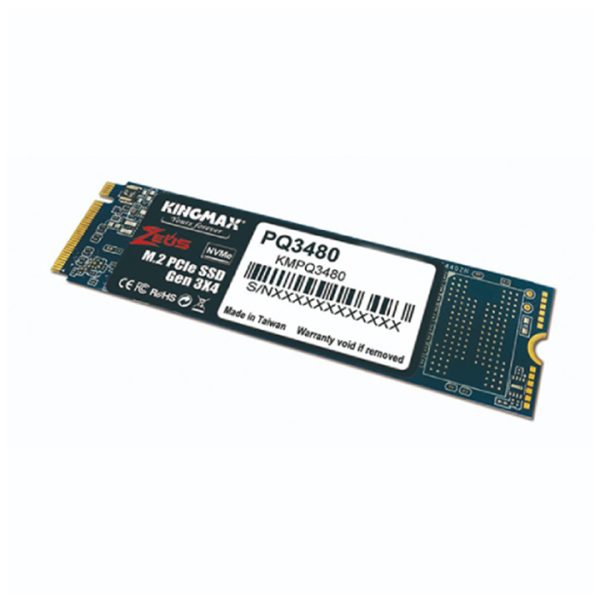Ổ cứng SSD Kingmax Zeus PQ3480 512GB M.2 2280 PCIe NVMe Gen 3×4 KM512GPQ3480