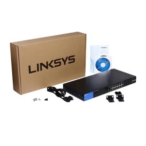 Switch Linksys LGS318-AP (Quản lý thông minh, 18 cổng Gigabit)