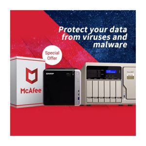 Phần mềm diệt virus McAfee 2 năm QNAP LIC-SW-MCAFEE-2Y-EI