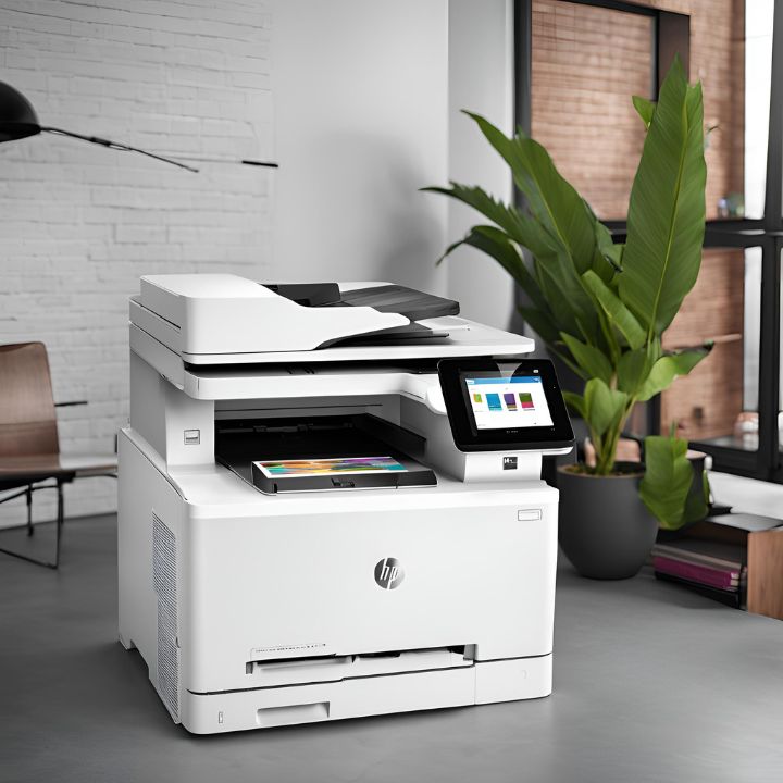 HP Color LaserJet Pro M479fdw in hai mặt tự động