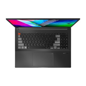Laptop Asus Vivobook Pro 16X OLED M7600QC-L2077W (R5-5600H, 16GB on board, 512GB PCIe, RTX 3050 4GB, 16" OLED WQUXGA, Win11, BLACK, 96WHrs)