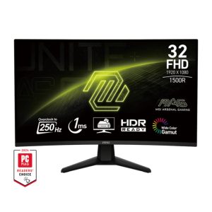 Màn hình cong MSI MAG 32C6X 31.5" FHD VA 250Hz 1ms