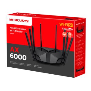 Router WIFI Mercusys MR90X Wi-Fi 6 AX6000 8-Stream