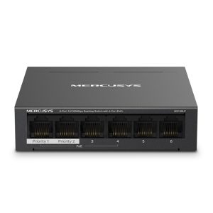 Switch Mercusys MS106LP 6 cổng 10/100Mbps với 4 cổng PoE+