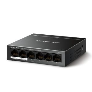 Switch Mercusys MS106LP 6 cổng 10/100Mbps với 4 cổng PoE+