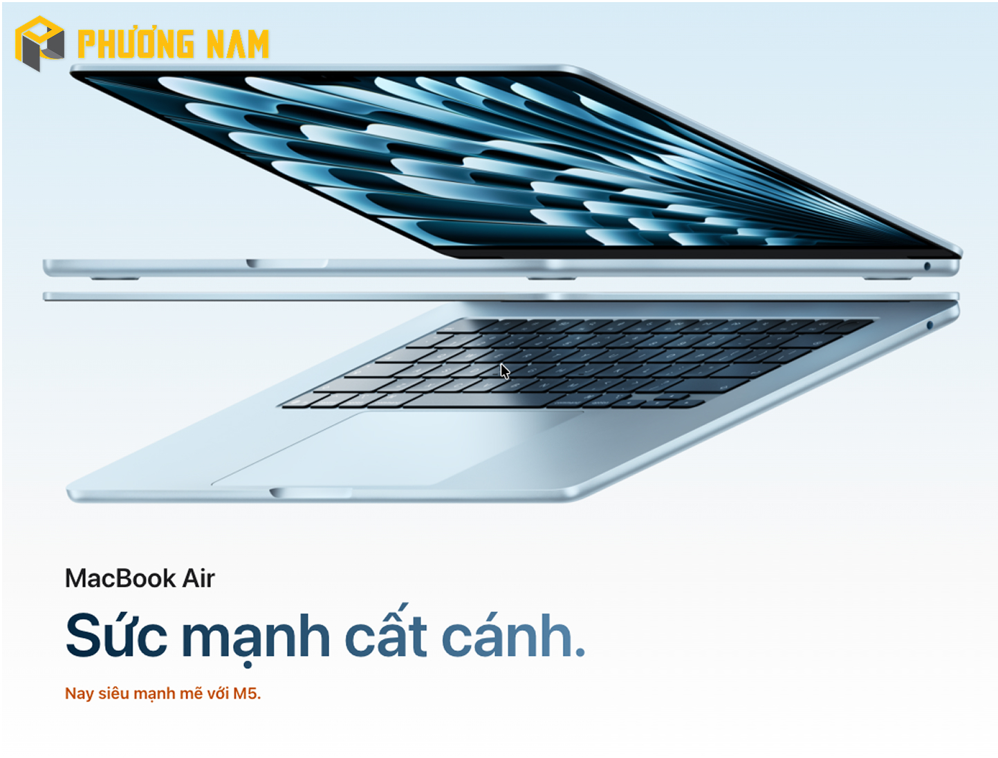 MacBook Air M5 13 inch 2026 (MDH94SA/A) (10CPU/ 10C GPU/ 24GB/ 1TB/ 35W) (Bạc) - Chính hãng Apple VN MacBook Air M5 13 inch 2026 (MDH94SA/A) (10CPU/ 10C GPU/ 24GB/ 1TB/ 35W) (Bạc) - Chính hãng Apple VN