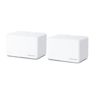 Router WIFI Mercusys Halo H80X Hệ Thống Mesh WiFi 6 AX3000 Cho Gia Đình (2 Pack)