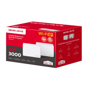 Router WIFI Mercusys Halo H80X Hệ Thống Mesh WiFi 6 AX3000 Cho Gia Đình (3 Pack)