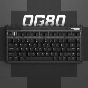 Bàn phím cơ không dây iQunix OG80 Dark Side RGB