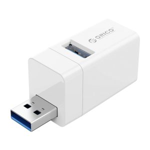 Đầu chia USB 3.0 ORICO 3 trong 1 bằng hợp kim nhôm cho laptop MINI-U32L