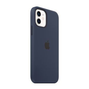 Ốp lưng Apple iPhone 1212 Pro Silicone Case with MagSafe Xanh Navy (MHL43ZAA (11)